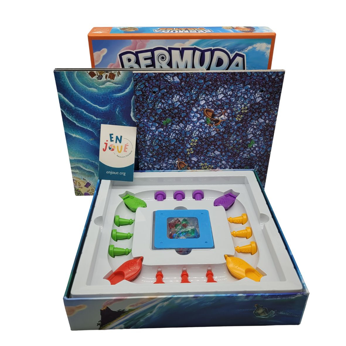 Voir photo 2 de Jeu de société - Bermuda Pirates - Asmodee - À partir de 7 ans. Jeu de société - Bermuda Pirates - Asmodee - À partir de 7 ans. Très bon état reconditionné photo 2
