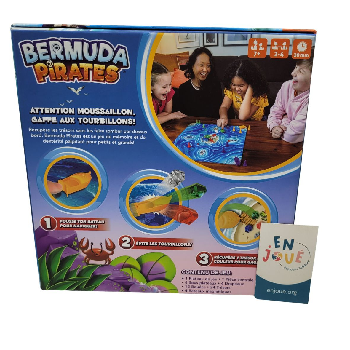 Voir photo 3 de Jeu de société - Bermuda Pirates - Asmodee - À partir de 7 ans. Jeu de société - Bermuda Pirates - Asmodee - À partir de 7 ans. Très bon état reconditionné photo 3
