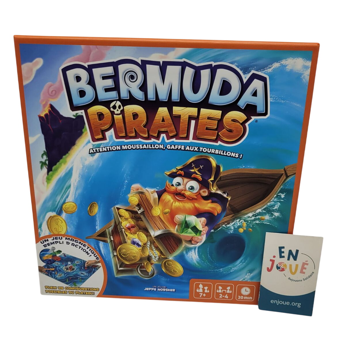 Jeu de société - Bermuda Pirates - Asmodee - À partir de 7 ans. Très bon état - 15,00 € Jeu de société - Bermuda Pirates - Asmodee - À partir de 7 ans. Très bon état reconditionné disponible sur Label Emmaüs