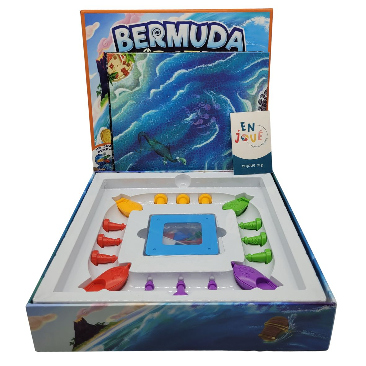 Voir photo 2 de Jeu de société - Bermuda Pirates - FoxMind - À partir de 7 ans. Jeu de société - Bermuda Pirates - FoxMind - À partir de 7 ans. Très bon état reconditionné photo 2