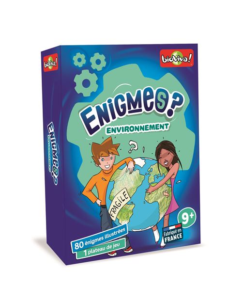 Jeu de société Bioviva Les Enigmes L'environnement État correct Bioviva reconditionné disponible sur Fnac
