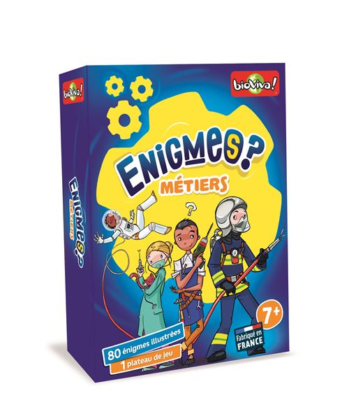 Jeu de société Bioviva Les Enigmes Les métiers État correct reconditionné disponible sur Fnac