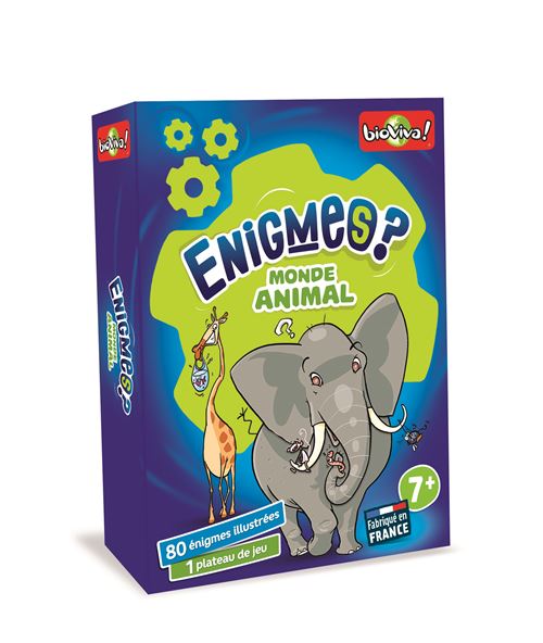Jeu de société Bioviva Les Enigmes Monde Animal État correct - 16,00 € Jeu de société Bioviva Les Enigmes Monde Animal État correct Bioviva reconditionné disponible sur Fnac