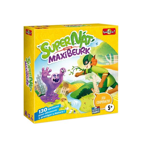 Acheter Jeu de société Bioviva SuperNat' contre MaxiBeurk État correct - 11,00 € Jeu de société Bioviva SuperNat' contre MaxiBeurk État correct reconditionné disponible sur Fnac