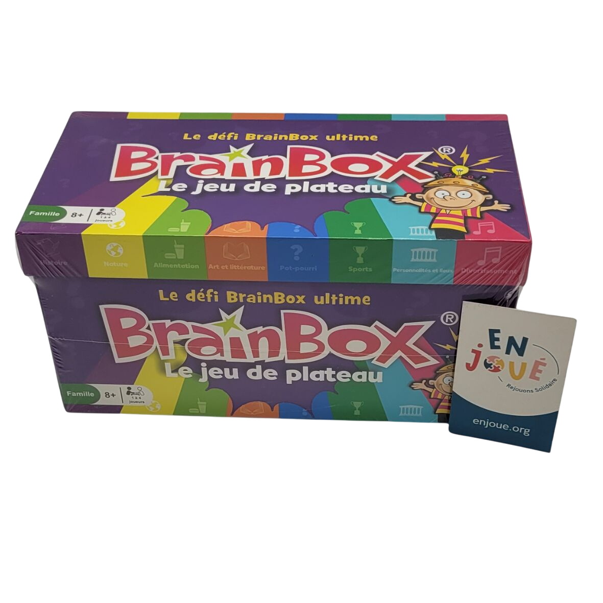 Jeu de société - Brain Box Le Jeu de Plateau - A partir de 8 ans. Parfait état - 12,00 € Jeu de société - Brain Box Le Jeu de Plateau - A partir de 8 ans. Parfait état reconditionné disponible sur Label Emmaüs