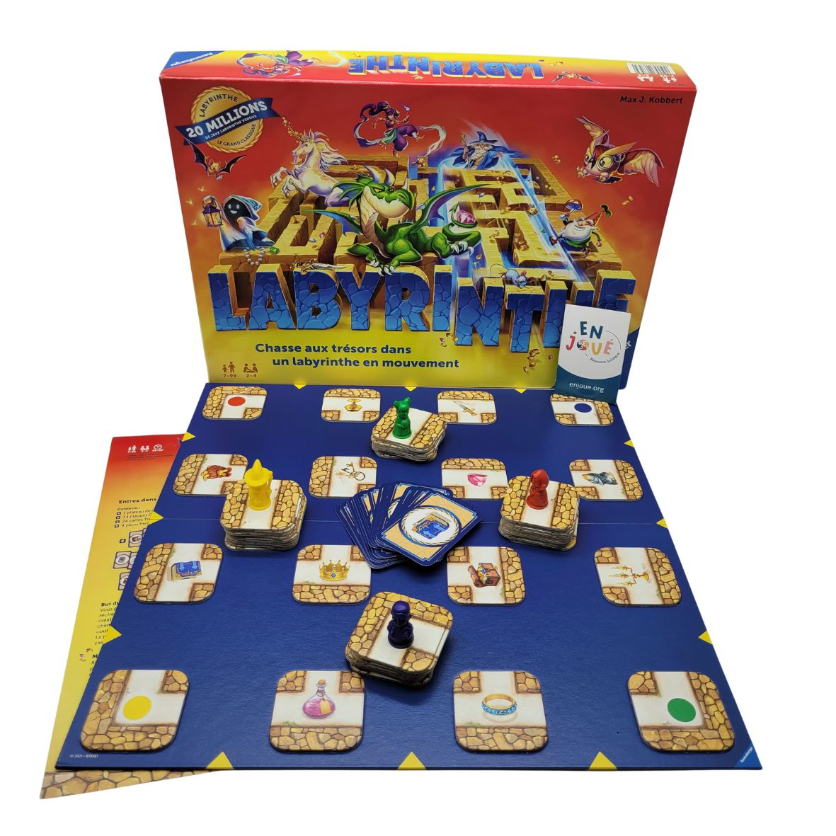 Voir photo 4 de Jeu de société - Chasse au trésor dans un labyrinthe en mouvement - Ravensburger - À partir de 7 ans. Jeu de société - Chasse au trésor dans un labyrinthe en mouvement - Ravensburger - À partir de 7 ans. Très bon état reconditionné photo 4