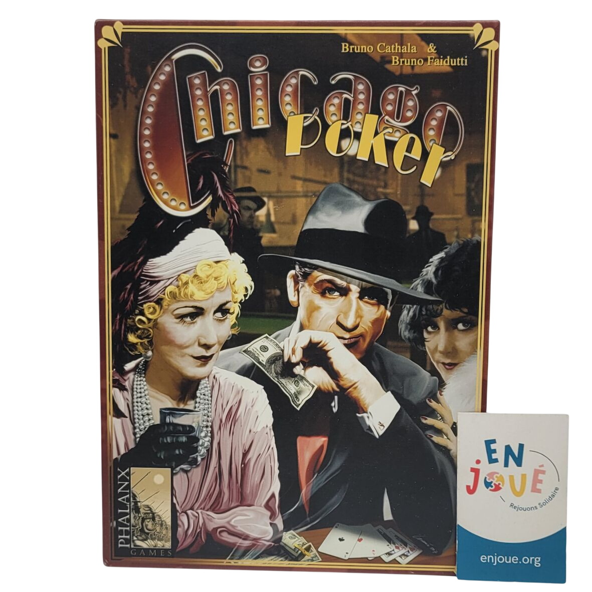 Acheter Jeu de société - Chicago Poker - Phalanx Games - À partir de 10 ans. Très bon état - 10,00 € Jeu de société - Chicago Poker - Phalanx Games - À partir de 10 ans. Très bon état reconditionné disponible sur Label Emmaüs
