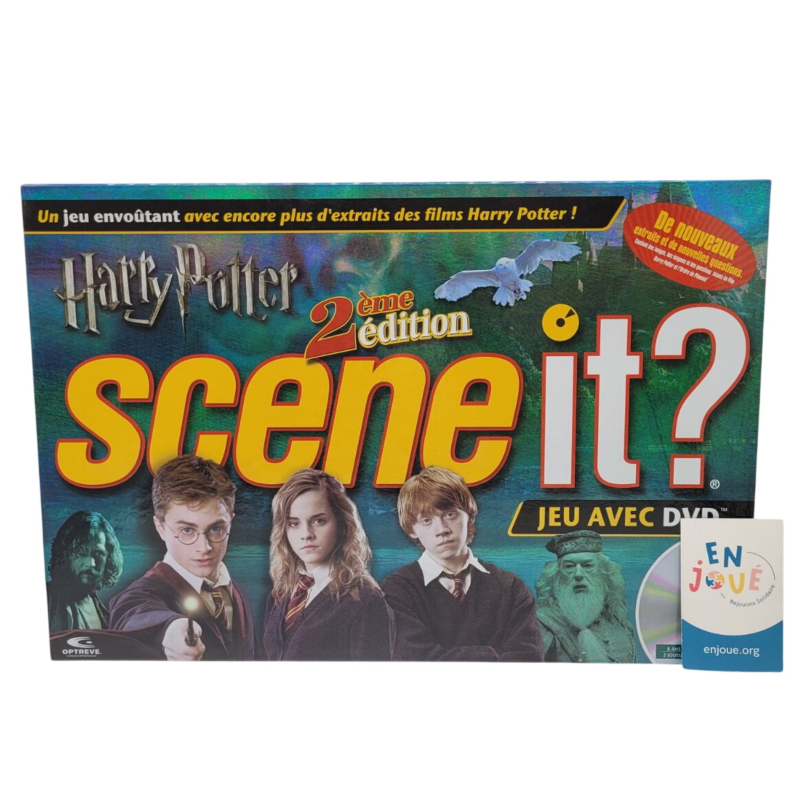 Acheter Jeu de société - DVD Harry Potter Scene it ? Mattel - À partir de 8 ans. Très bon état - 20,00 € Jeu de société - DVD Harry Potter Scene it ? Mattel - À partir de 8 ans. Très bon état reconditionné disponible sur Label Emmaüs