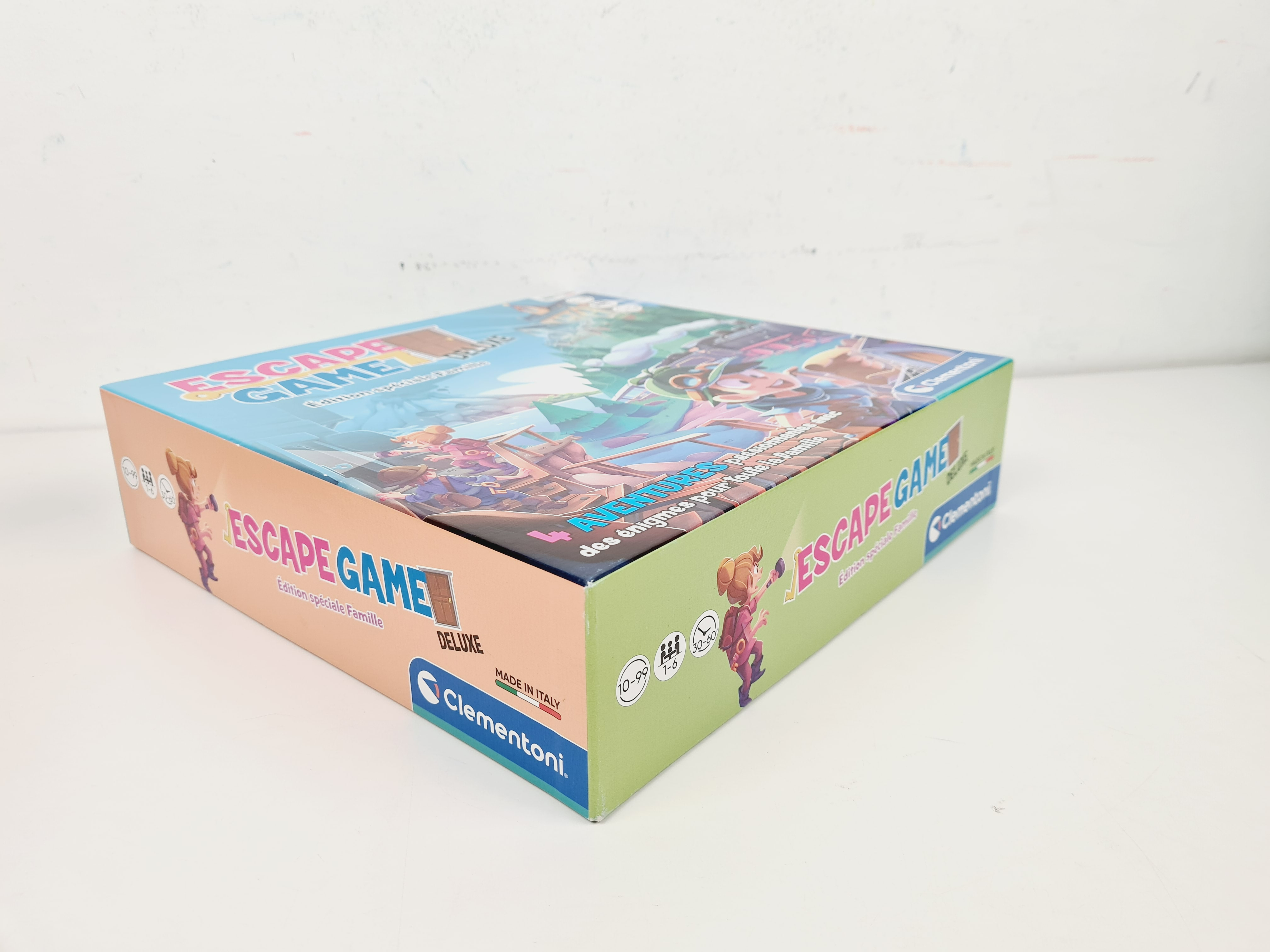 Voir photo 5 de Jeu de société - Escape Game Deluxe - Clementoni - 10 ans + Jeu de société - Escape Game Deluxe - Clementoni - 10 ans + Bon état reconditionné photo 5