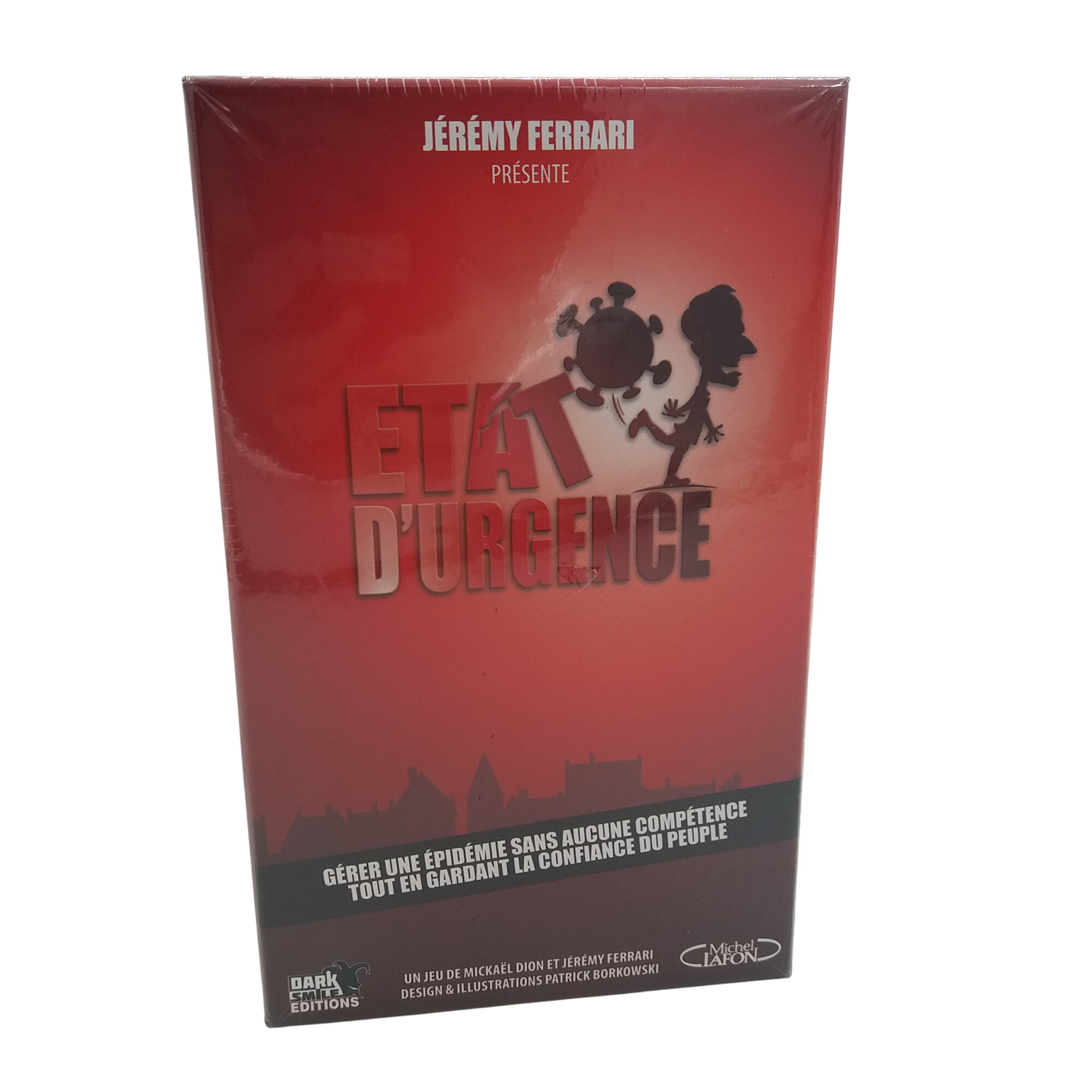 Jeu de société ; Etat d’urgence. Jérémy Ferrari. Michel Laffon. Parfait état - 10,00 € Jeu de société ; Etat d’urgence. Jérémy Ferrari. Michel Laffon. Parfait état reconditionné disponible sur Label Emmaüs