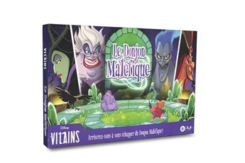 Jeu de société famille et enfants Disney Villains le Donjon Maléfique Très bon état Cartamundi reconditionné disponible sur Darty