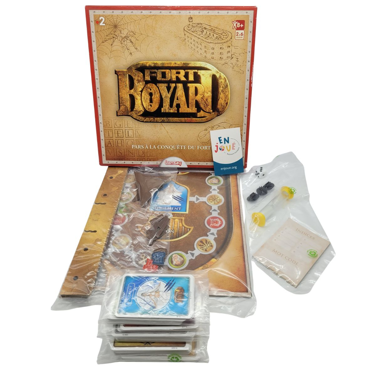 Voir photo 2 de Jeu de société - Fort Boyard - Lansay - Des 8 ans. Jeu de société - Fort Boyard - Lansay - Des 8 ans. Très bon état reconditionné photo 2
