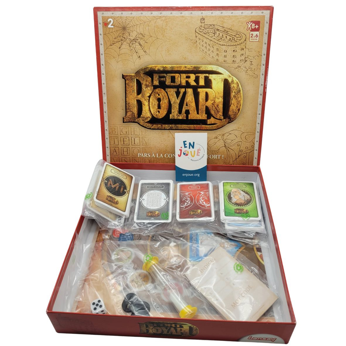 Voir photo 3 de Jeu de société - Fort Boyard - Lansay - Des 8 ans. Jeu de société - Fort Boyard - Lansay - Des 8 ans. Très bon état reconditionné photo 3