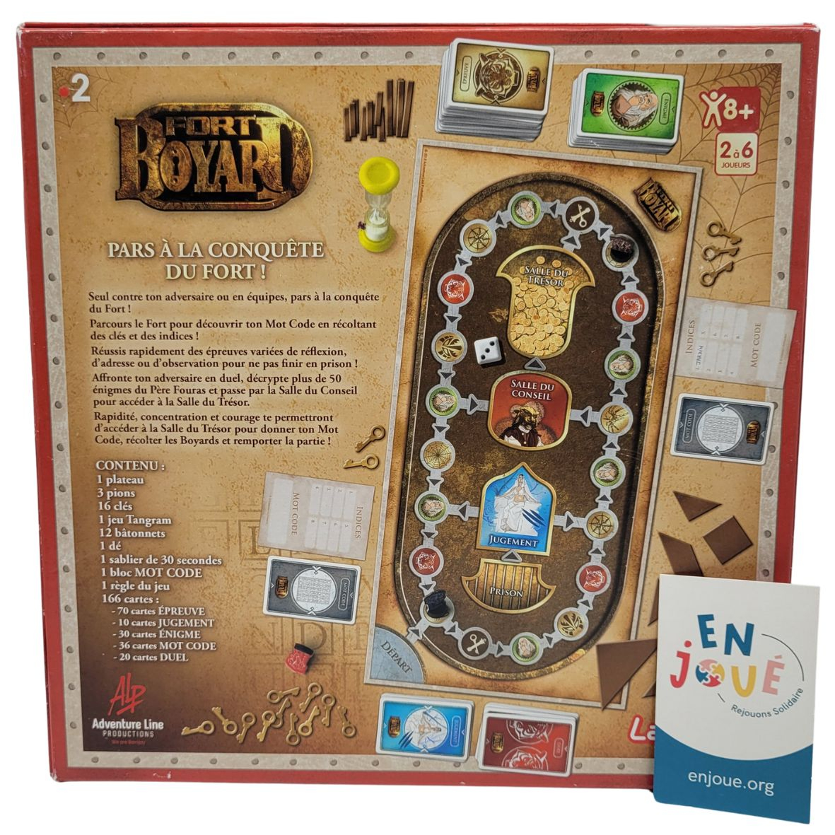 Voir photo 5 de Jeu de société - Fort Boyard - Lansay - Des 8 ans. Jeu de société - Fort Boyard - Lansay - Des 8 ans. Très bon état reconditionné photo 5