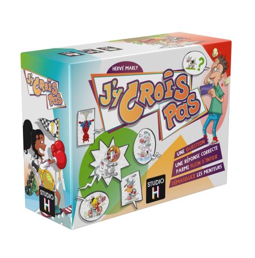 Jeu de société Gigamic J’y crois pas État correct Gigamic reconditionné disponible sur Fnac