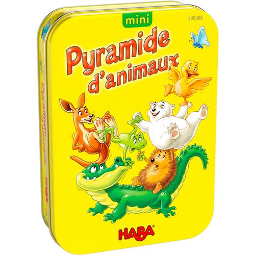 Jeu de société Haba Mini Pyramide d’animaux État correct reconditionné disponible sur Fnac