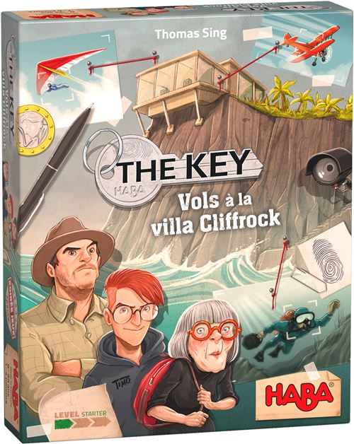 Jeu de société Haba The Key Vols à la villa Cliffrock État correct reconditionné disponible sur Fnac
