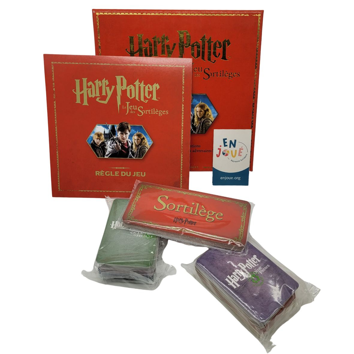 Voir photo 2 de Jeu de société - Harry Potter - Le Jeu des Sortilèges - Gallimard Jeunesse - Dès 8 ans. Jeu de société - Harry Potter - Le Jeu des Sortilèges - Gallimard Jeunesse - Dès 8 ans. Très bon état reconditionné photo 2
