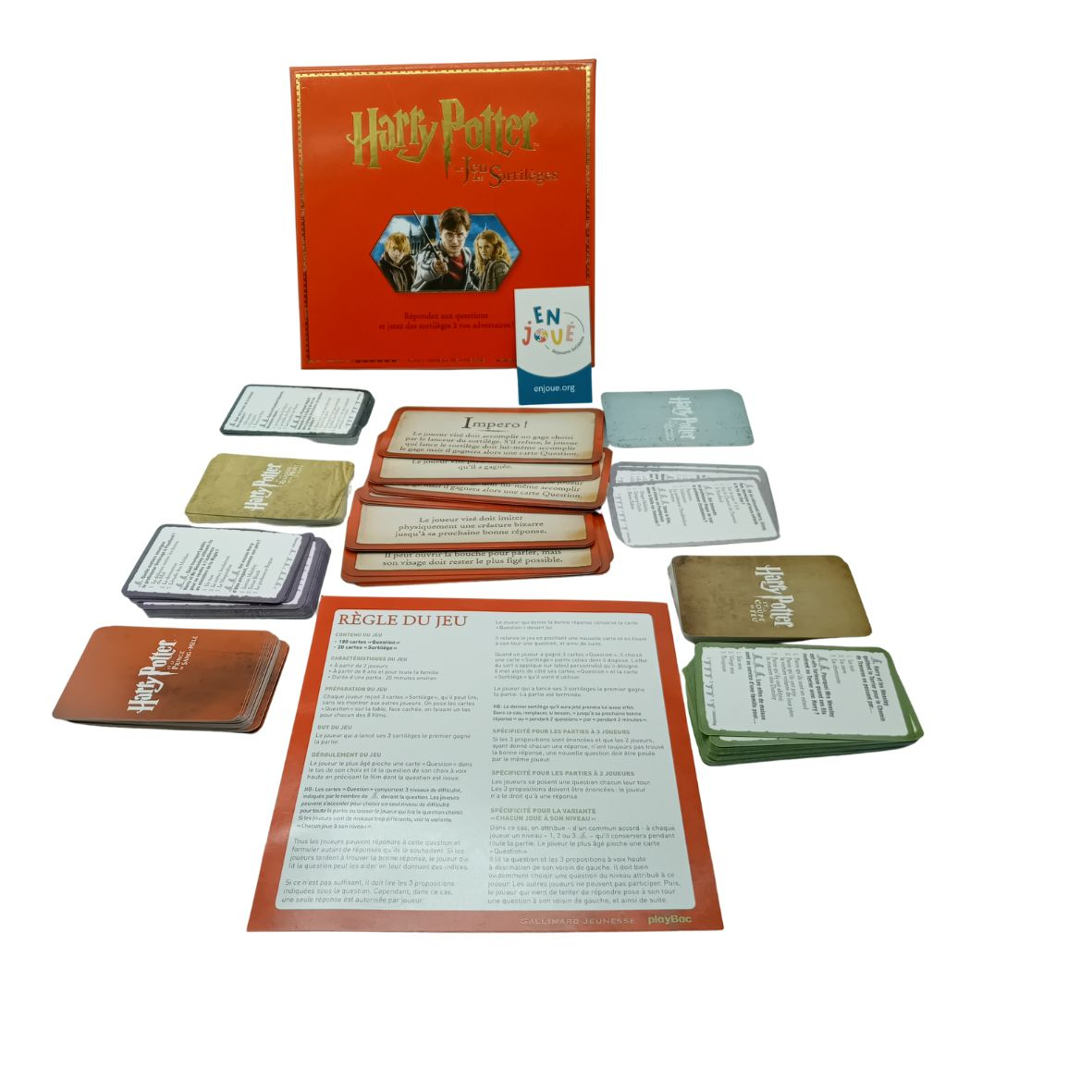 Voir photo 3 de Jeu de société - Harry Potter - Le jeu des sortilèges - Playbac - A partir de 8 ans . Jeu de société - Harry Potter - Le jeu des sortilèges - Playbac - A partir de 8 ans . Très bon état reconditionné photo 3