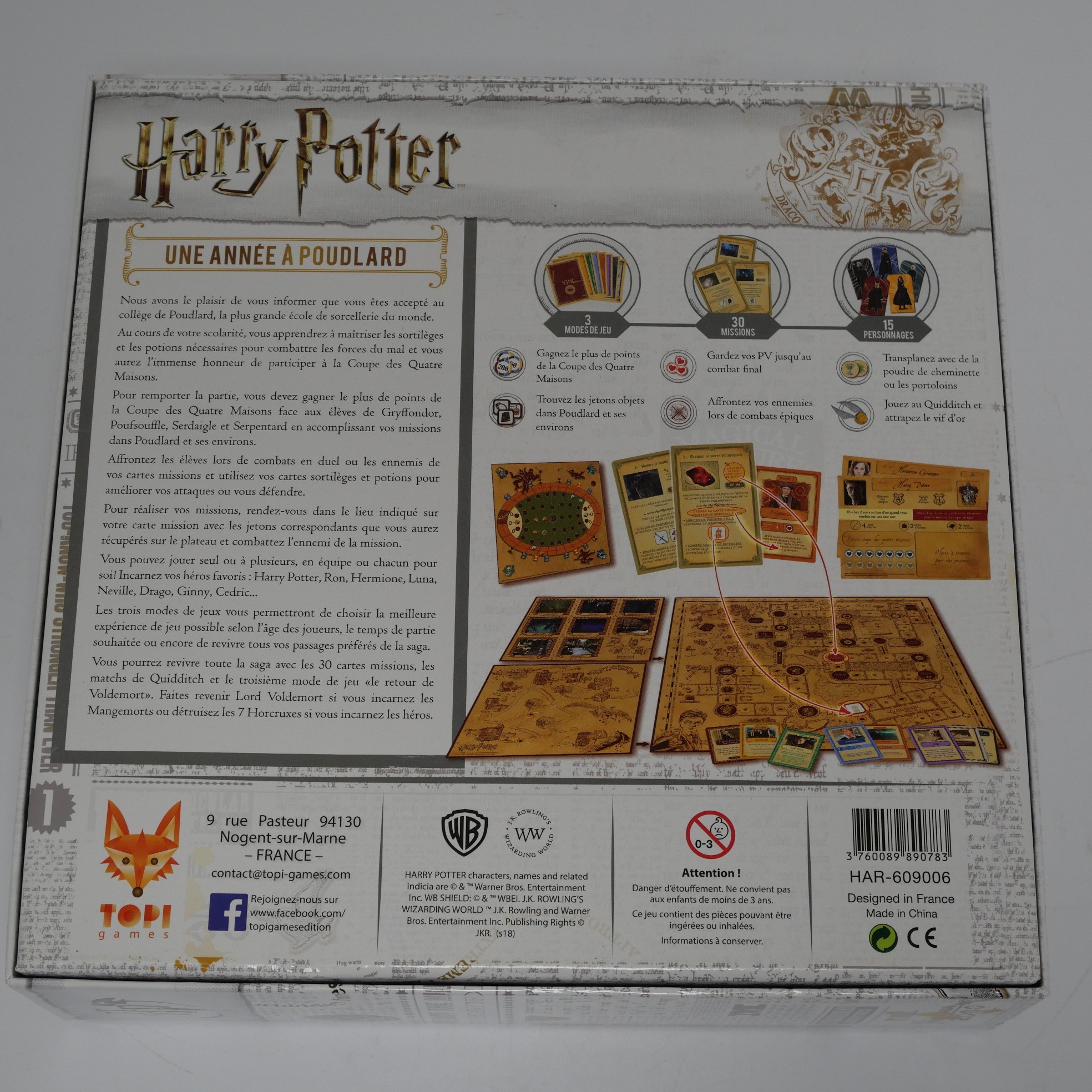 Voir photo 23 de Jeu de société Harry Potter : Une année à Poudlard. Topi Games Jeu de société Harry Potter : Une année à Poudlard. Topi Games Très bon état reconditionné photo 23