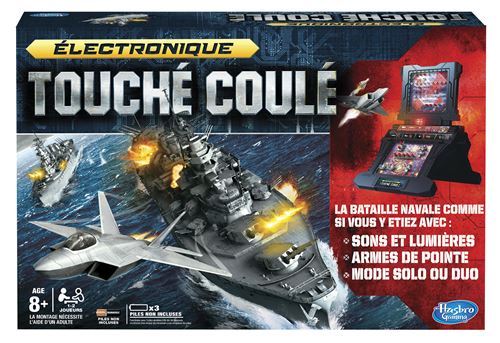 Jeu de société Hasbro Battleship Electronique Deluxe État correct reconditionné disponible sur Fnac