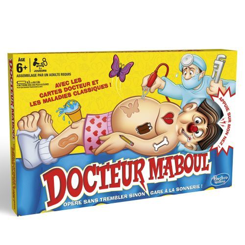 Jeu de société Hasbro Gaming Docteur Maboul État correct reconditionné disponible sur Fnac