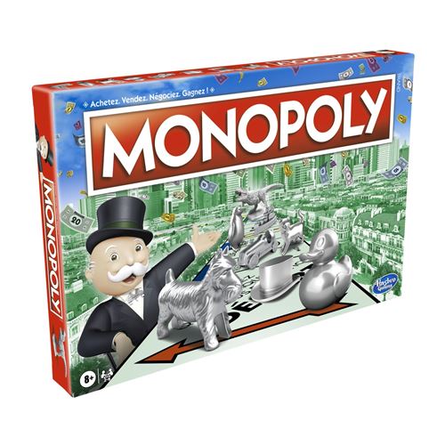 Jeu de société Hasbro Gaming Monopoly Classique État correct Hasbro Gaming reconditionné disponible sur Fnac