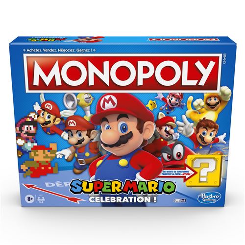 Jeu de société Hasbro Gaming Monopoly Super Mario Celebration ! État correct reconditionné disponible sur Fnac