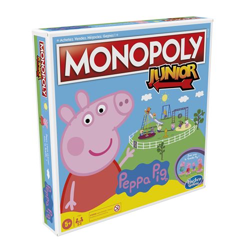 Jeu de société Hasbro Monopoly junior Peppa Pig État correct Hasbro Gaming reconditionné disponible sur Fnac