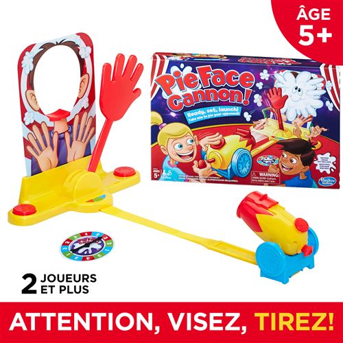 Jeu de société Hasbro Pie Face Cannon État correct reconditionné disponible sur Fnac