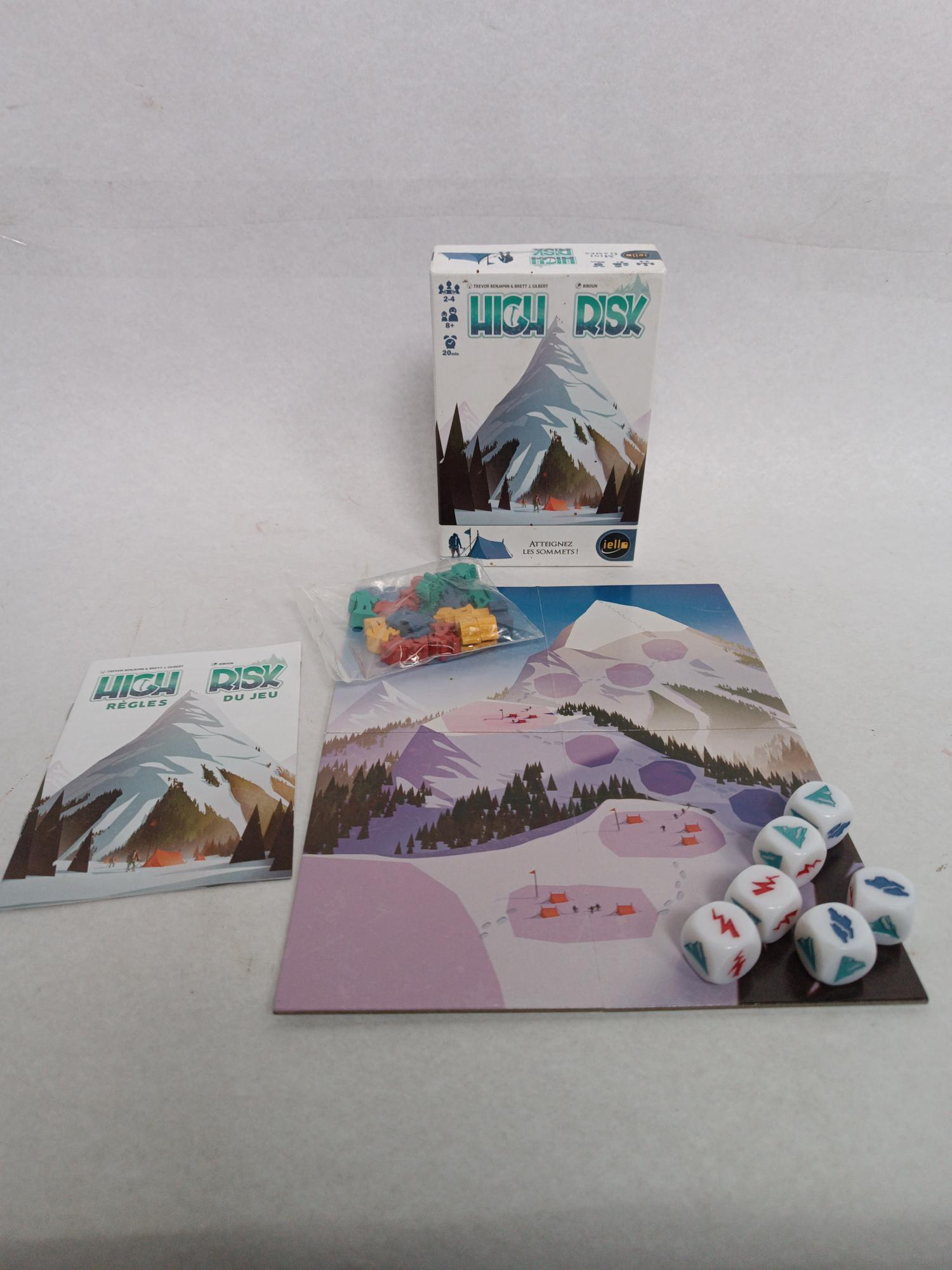 Voir photo 2 de Jeu de Société High Risk - Atteignez les sommets ! Jeu de Société High Risk - Atteignez les sommets ! Bon état reconditionné photo 2