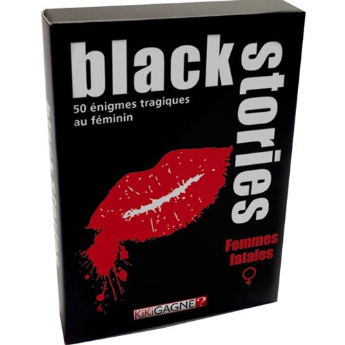 Jeu de société Iello Black Stories Femmes fatales État correct IELLO reconditionné disponible sur Fnac