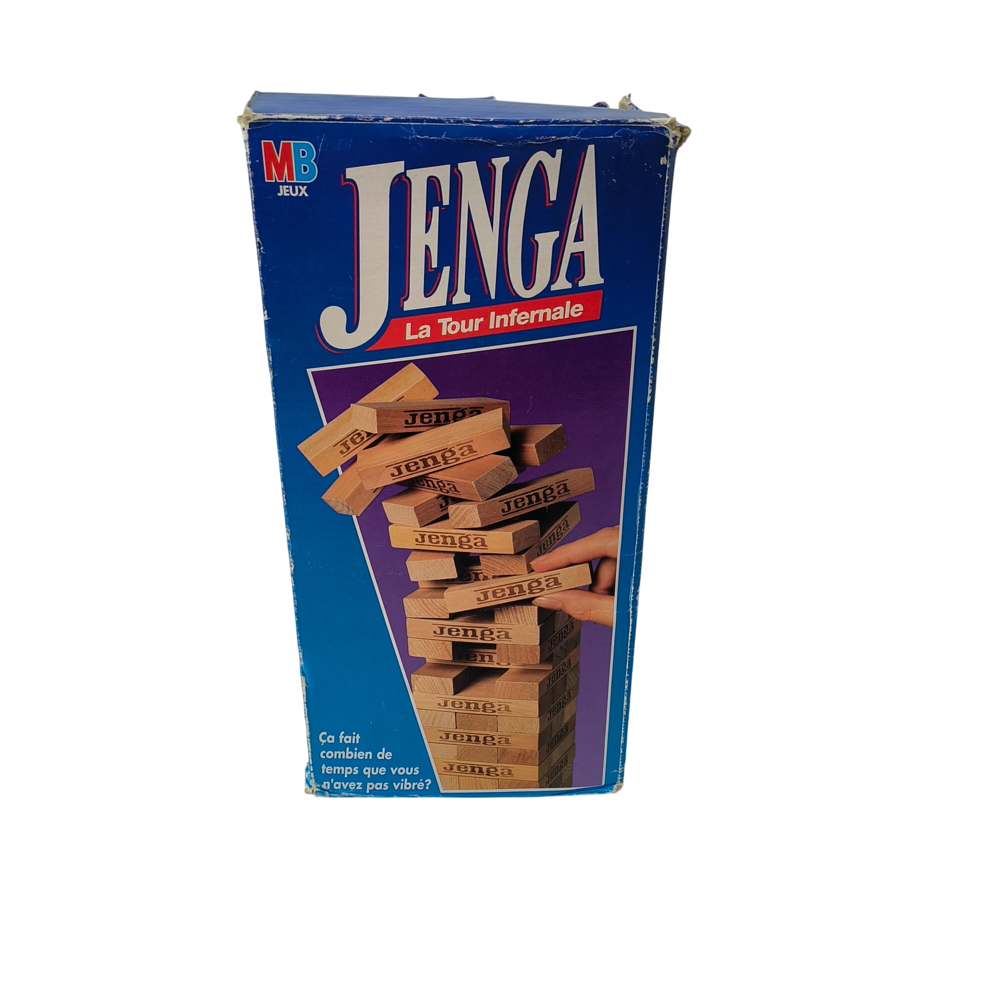Acheter Jeu de société-Jenga-vintage-MB Hasbro- à partir de 6 ans Très bon état - 10,00 € Jeu de société-Jenga-vintage-MB Hasbro- à partir de 6 ans Très bon état reconditionné disponible sur Label Emmaüs
