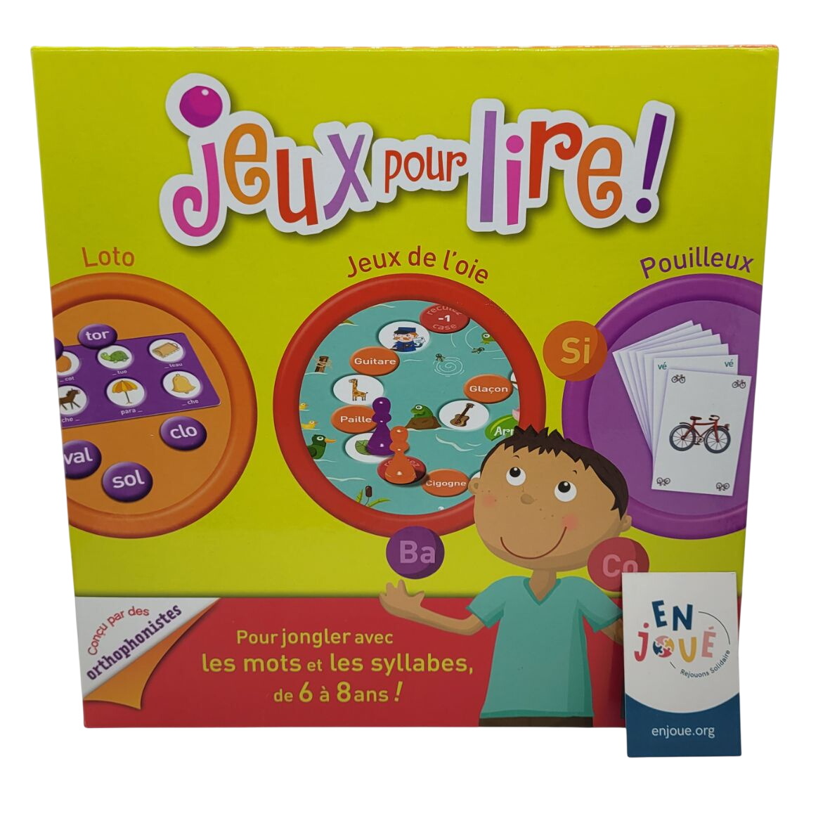 Jeu de société - Jeux pour lire ! Oxybul - A partir de 6 ans. Bon état - 12,00 € Jeu de société - Jeux pour lire ! Oxybul - A partir de 6 ans. Bon état reconditionné disponible sur Label Emmaüs