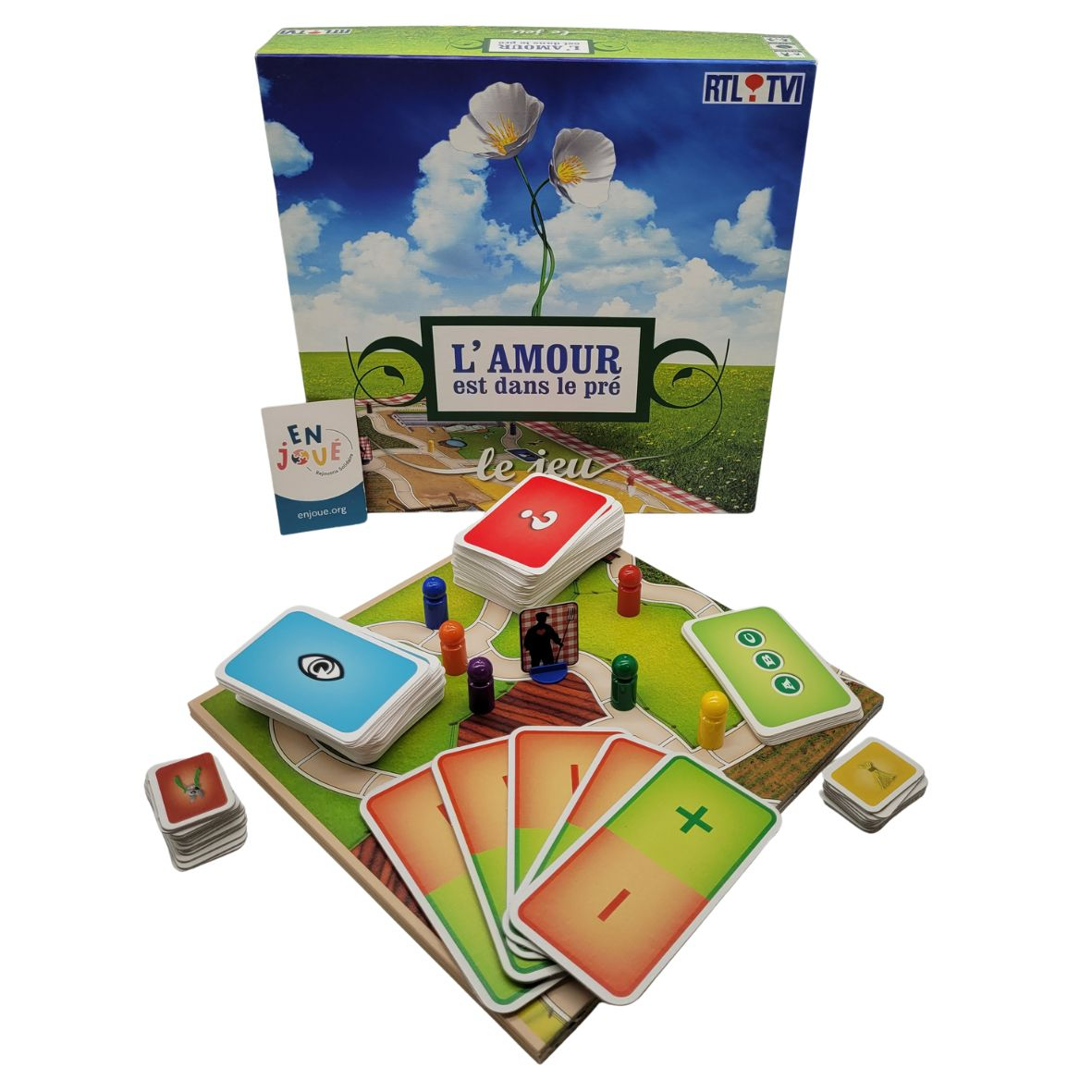 Voir photo 2 de Jeu de société - L'amour est dans le pré - Smart - A partir de 13 ans. Jeu de société - L'amour est dans le pré - Smart - A partir de 13 ans. Très bon état reconditionné photo 2