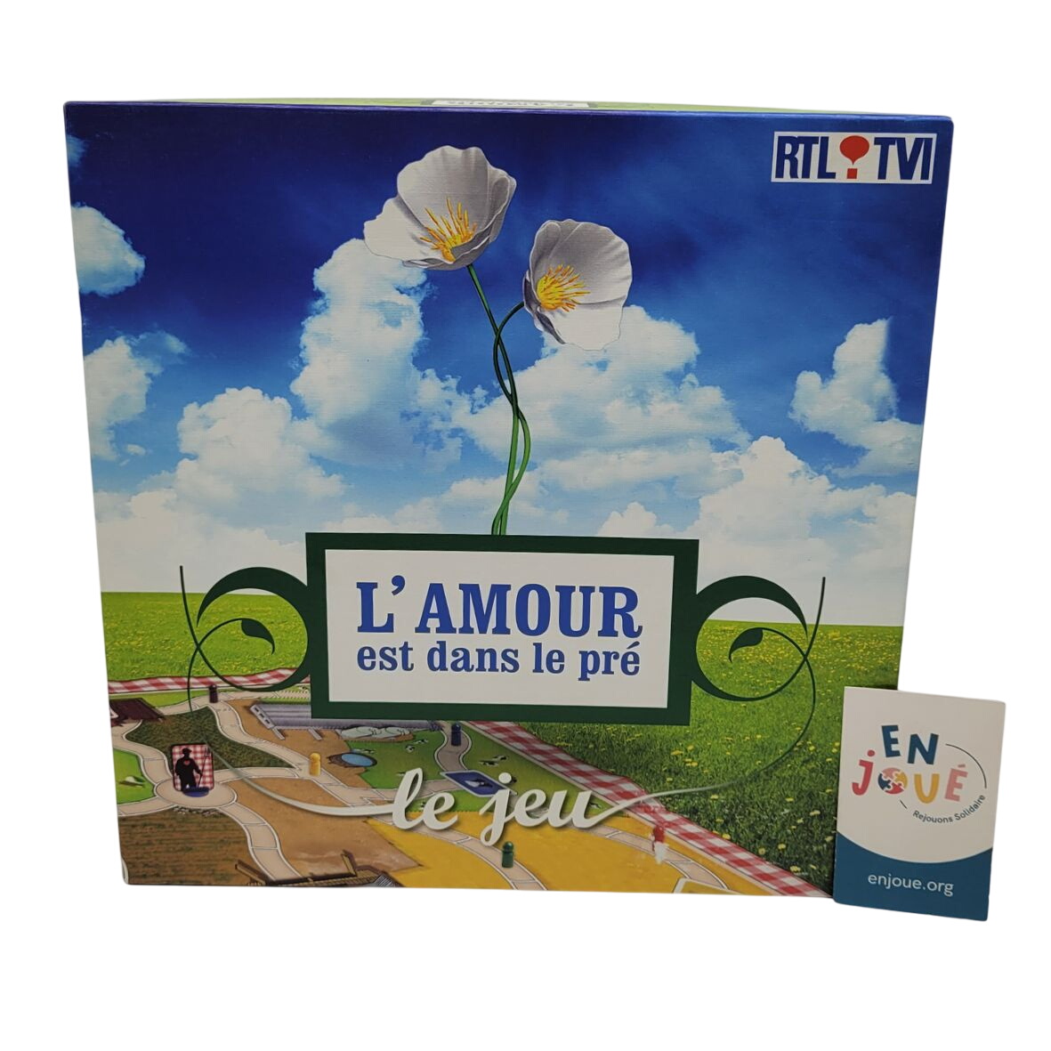 Jeu de société - L'amour est dans le pré - Smart - A partir de 13 ans. Très bon état - 15,00 € Jeu de société - L'amour est dans le pré - Smart - A partir de 13 ans. Très bon état reconditionné disponible sur Label Emmaüs