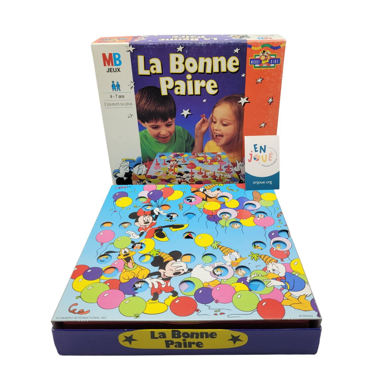 Voir photo 4 de Jeu de société - La bonne paire - MB jeux - A partir de quatre ans. Jeu de société - La bonne paire - MB jeux - A partir de quatre ans. Très bon état reconditionné photo 4