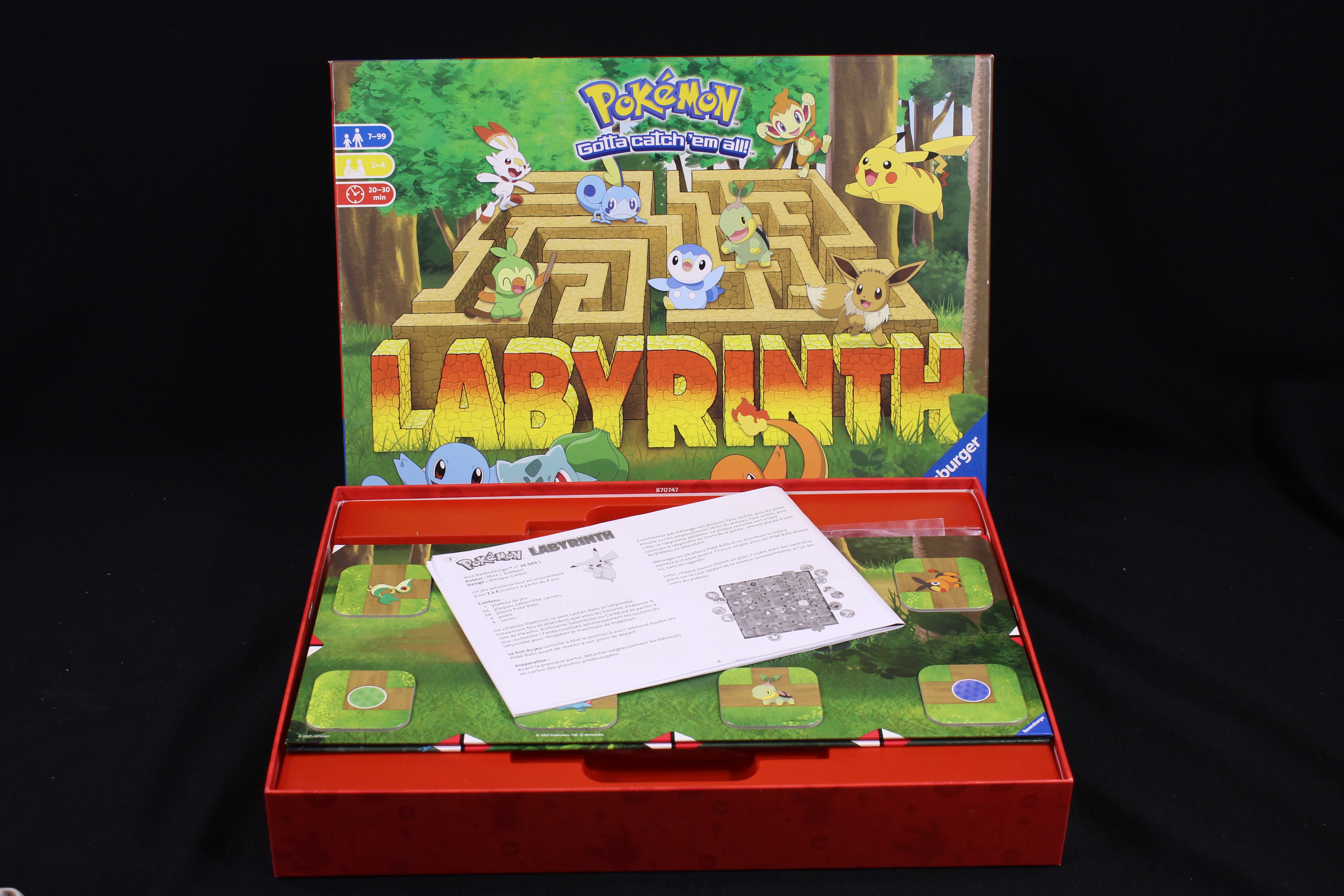 Voir photo 2 de Jeu de société "Labyrinth Pokémon" - Ravensburger Jeu de société "Labyrinth Pokémon" - Ravensburger Bon état reconditionné photo 2