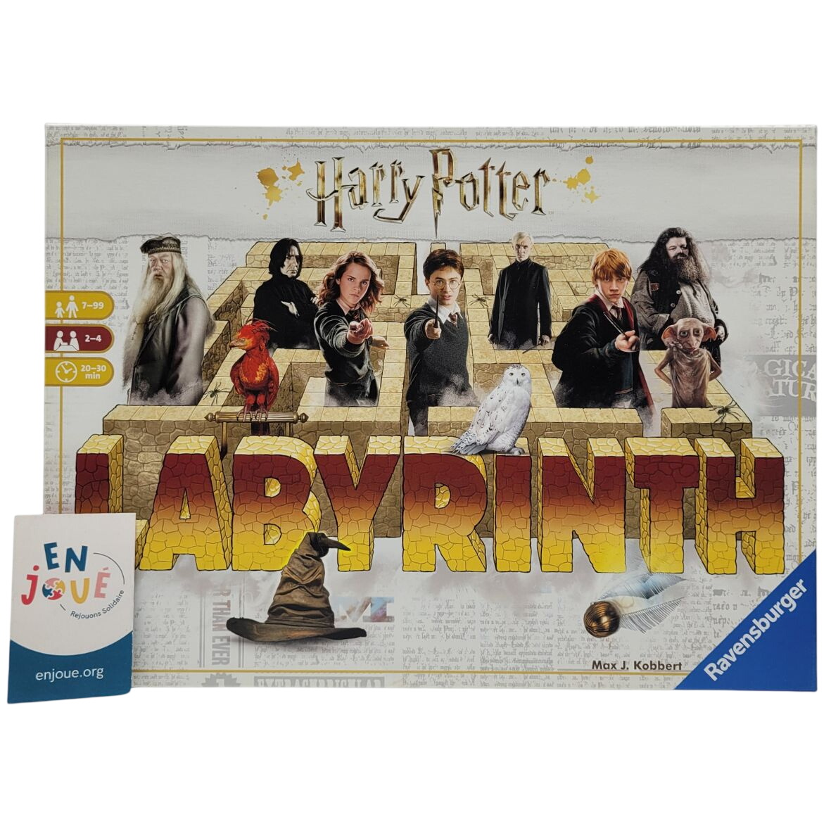 Jeu de société - Labyrinthe Harry Potter - Ravensburger - Dès 7 ans. Parfait état - 18,00 € Jeu de société - Labyrinthe Harry Potter - Ravensburger - Dès 7 ans. Parfait état reconditionné disponible sur Label Emmaüs