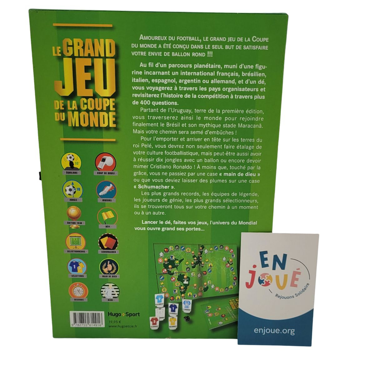 Voir photo 3 de Jeu de société - Le grand jeu de la coupe du monde - Hugo Sport - A partir de 12 ans. Jeu de société - Le grand jeu de la coupe du monde - Hugo Sport - A partir de 12 ans. Bon état reconditionné photo 3