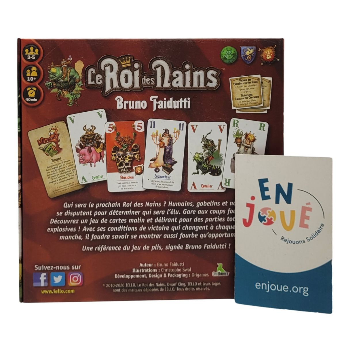 Voir photo 3 de Jeu de société - Le Roi des Nains - Iello - À partir de 10 ans. Jeu de société - Le Roi des Nains - Iello - À partir de 10 ans. reconditionné photo 3
