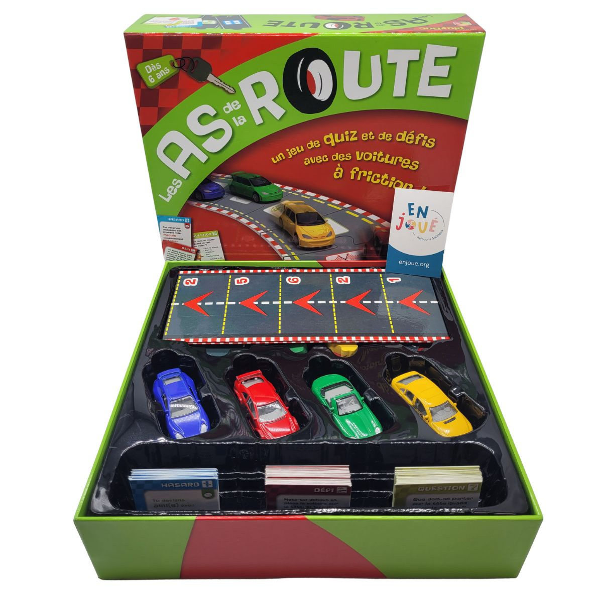 Voir photo 4 de Jeu de société - Les As de la Route - PlayBac - A partir de 6 ans. Jeu de société - Les As de la Route - PlayBac - A partir de 6 ans. Bon état reconditionné photo 4