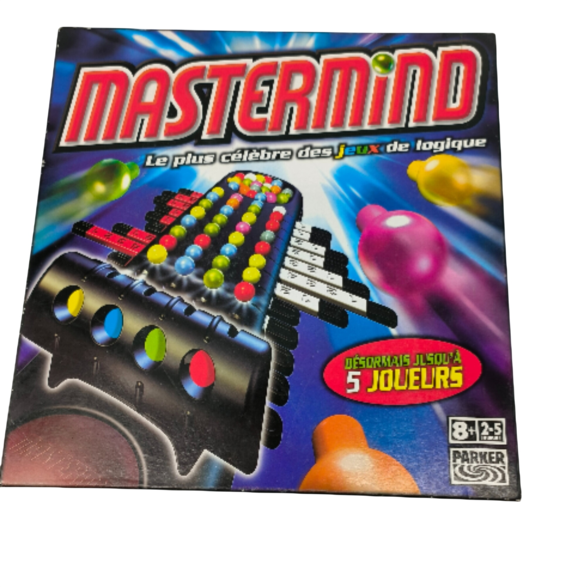 Jeu de société-Mastermind-Parker-à partir de 8 ans Très bon état - 10,00 € Jeu de société-Mastermind-Parker-à partir de 8 ans Très bon état reconditionné disponible sur Label Emmaüs