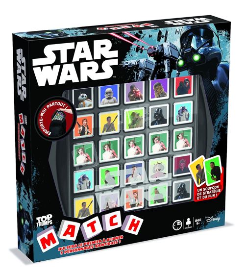 Jeu de société Match Star Wars Winning Moves État correct Winning Moves reconditionné disponible sur Fnac