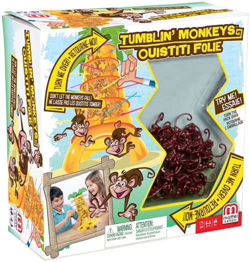 Jeu de société Mattel Games SOS Ouistiti État correct Mattel reconditionné disponible sur Fnac