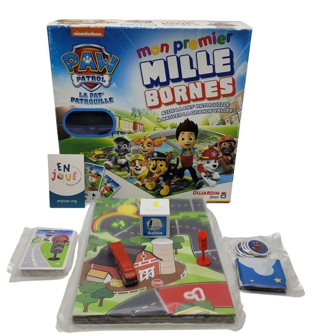Voir photo 4 de Jeu de société - Mon premier Mille Bornes Paw Patrol - Dujardin - À partir de 3 ans. Jeu de société - Mon premier Mille Bornes Paw Patrol - Dujardin - À partir de 3 ans. reconditionné photo 4