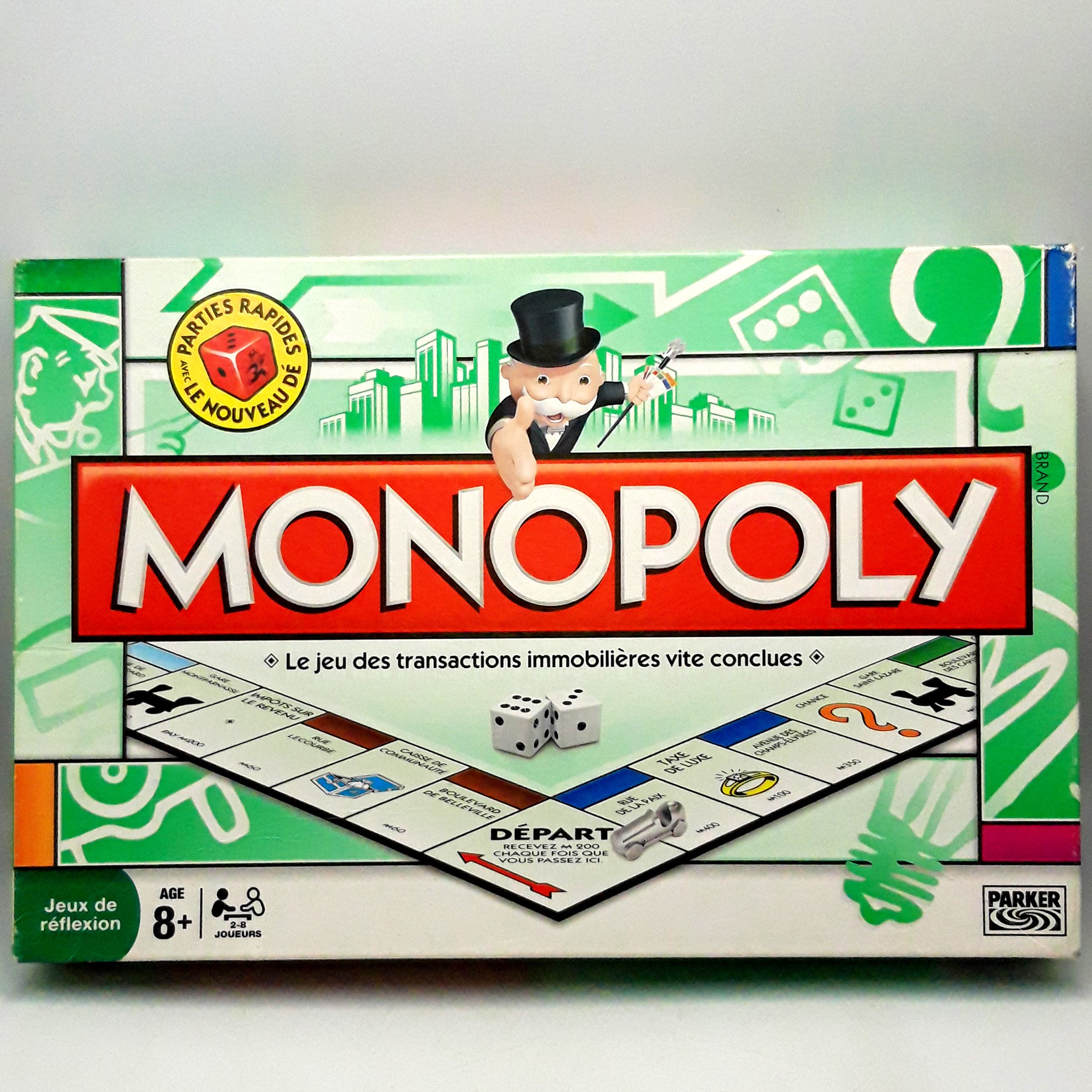 Voir photo 3 de Jeu de Société – MONOPOLY – Boîte classique, complet. Jeu de Société – MONOPOLY – Boîte classique, complet. Très bon état reconditionné photo 3