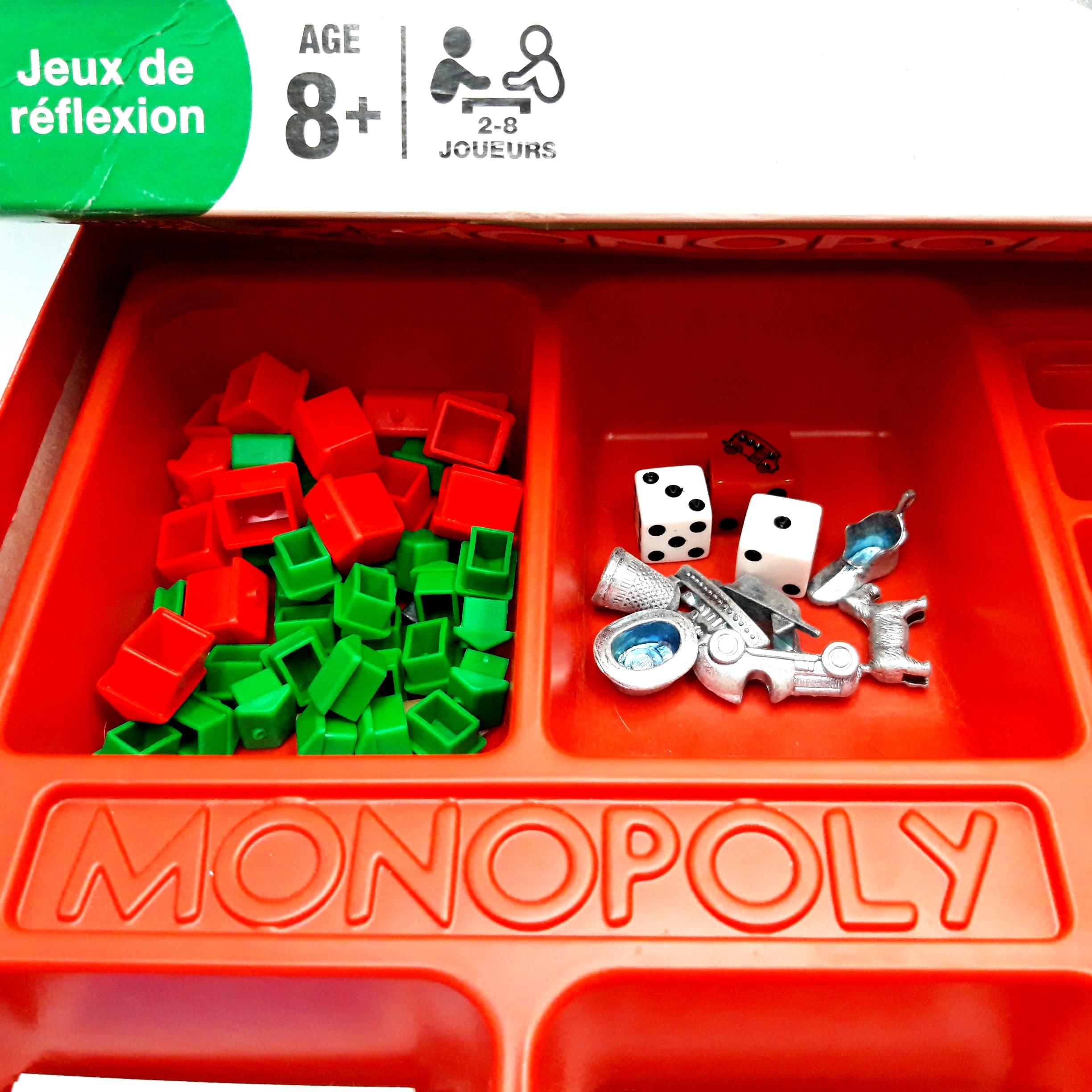 Voir photo 5 de Jeu de Société – MONOPOLY – Boîte classique, complet. Jeu de Société – MONOPOLY – Boîte classique, complet. Très bon état reconditionné photo 5