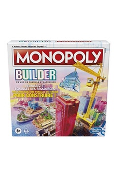 Jeu de société Monopoly Builder Bon état Hasbro Gaming reconditionné disponible sur Darty