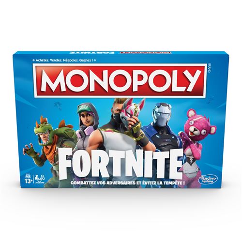 Jeu de société Monopoly Fortnite Version Française État correct reconditionné disponible sur Fnac